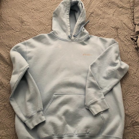 WLKN Hoodie - Baby Blue Size M - Picture 2 of 3